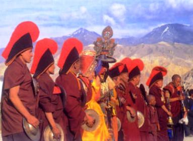 Tibetan monks